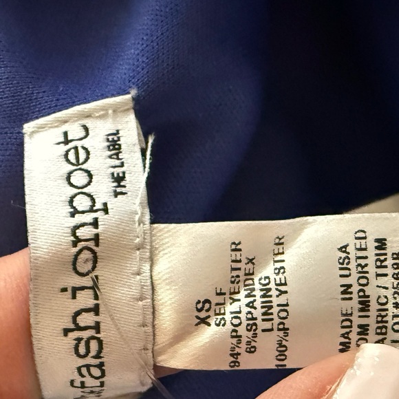 The Fashion Poet Off The Shoulder Slit Gown - Picture 5 of 5